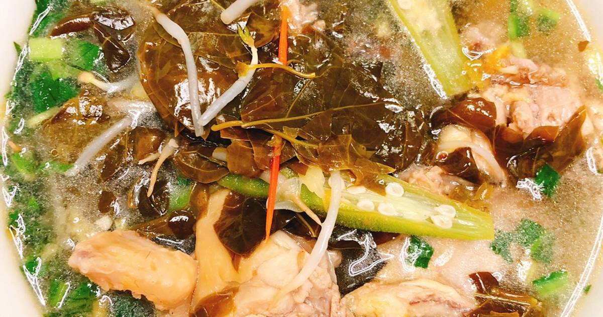 Canh lá giang thịt gà