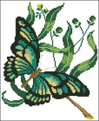 CMP 130159 Green Butterfly