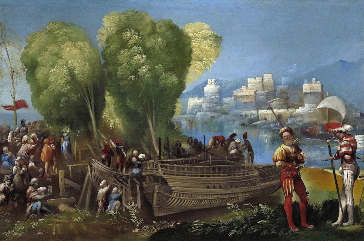 Aeneas and Achates on The Libyan Coast C 1520