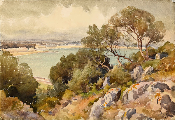 Au cap dAntibes 1905