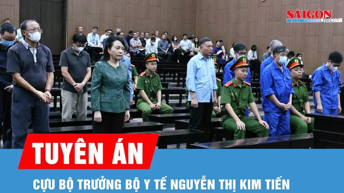 Cựu Bộ trưởng Bộ Y tế Nguyễn Thị Kim Tiến nhận mức án 6 năm tù - Báo Sài Gòn Giải Phóng