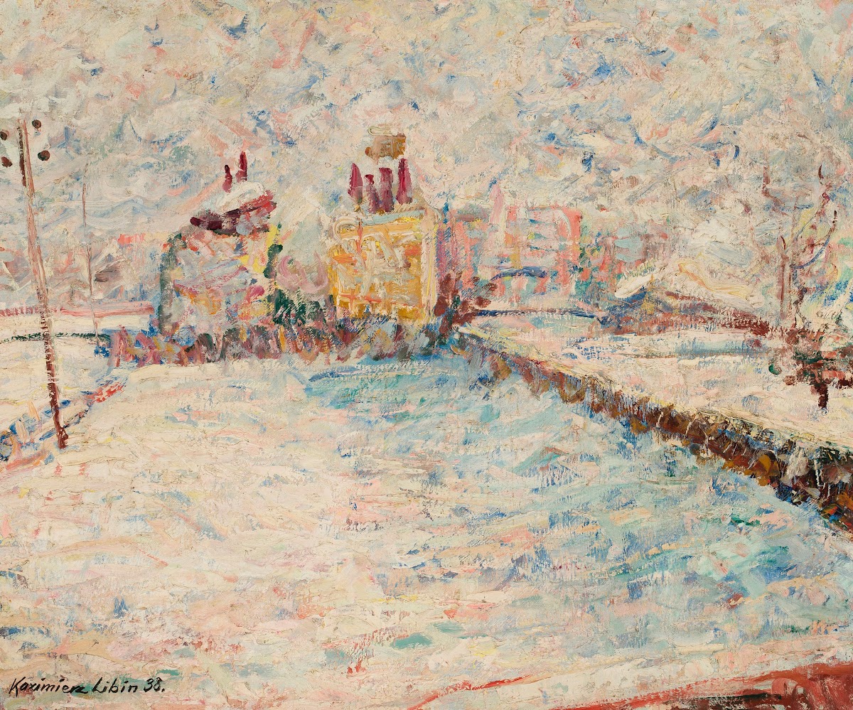 Landscape study  City landscape 1938