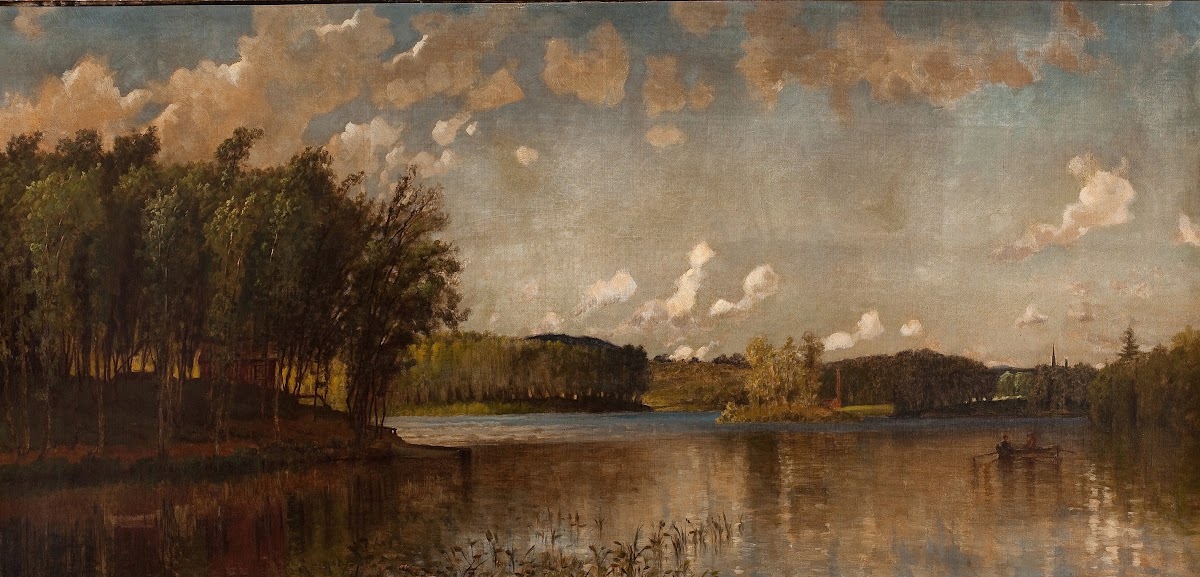 View Taken on the Charles River 1877
