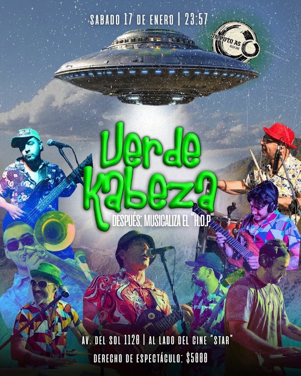 Galerna, Deep Rock y Verde Kabeza en Un Puto As