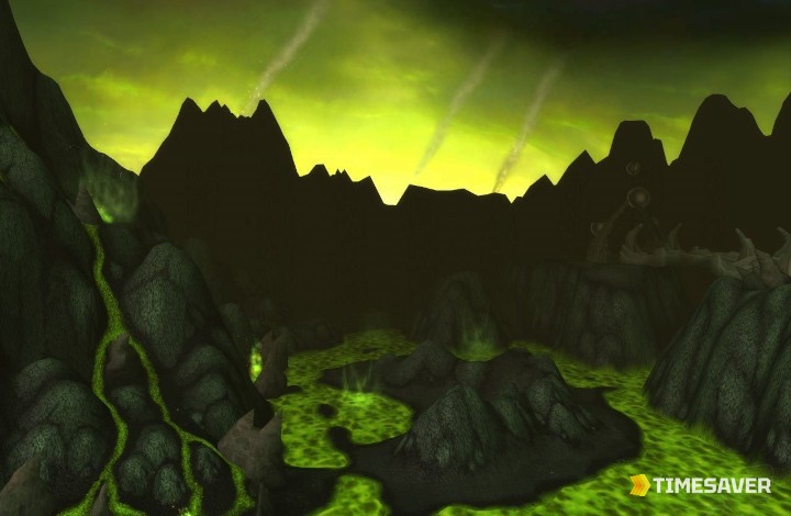 Shadowmoon Valley, home of Black Temple and the Netherwing daily-quest faction in TBC Anniversary Phase 3