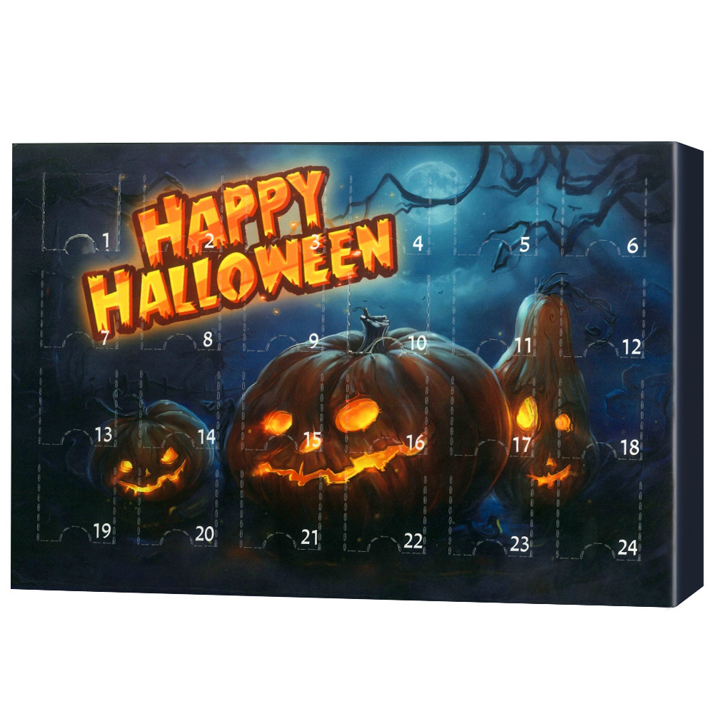 Halloween-Adventskalender mit 24 Überraschungsfiguren