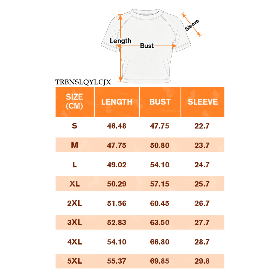 AOP TRB Women's Cropped Crew Neck Raglan Sleeve Top