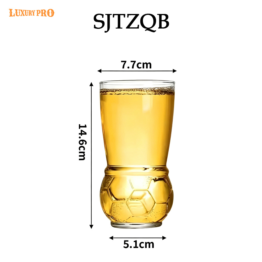 Crystal sticker football cup