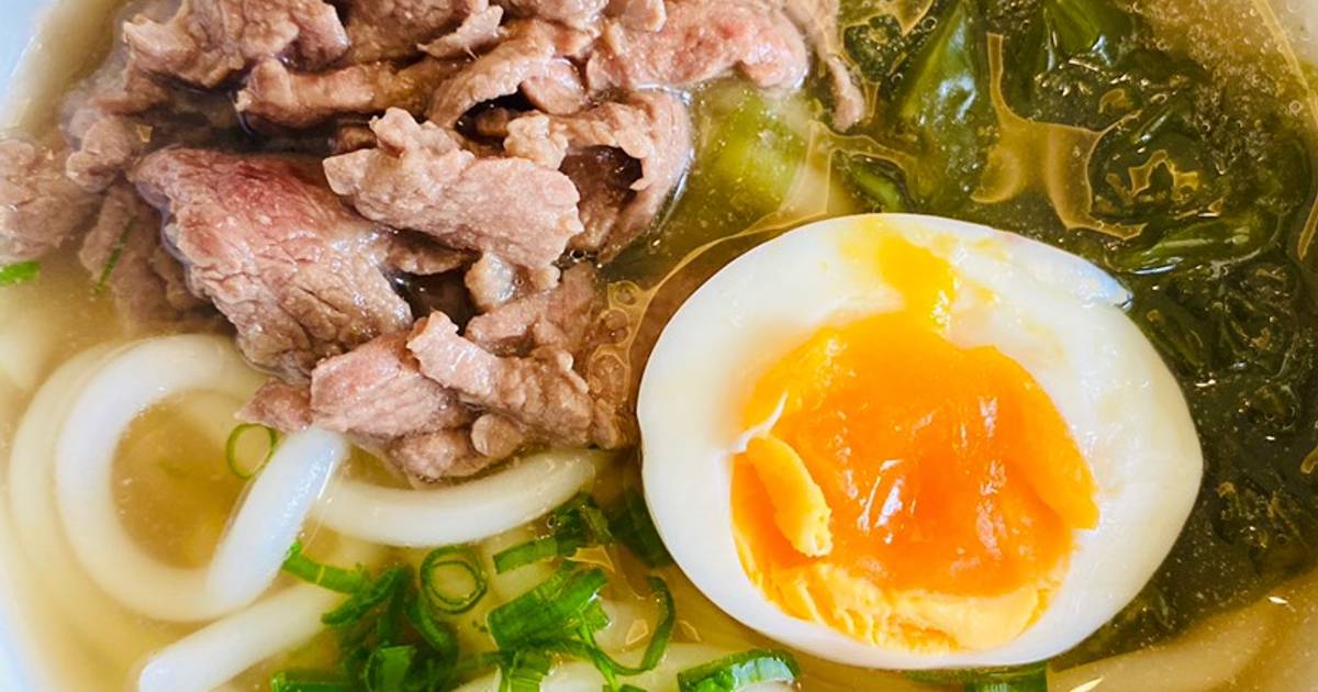 Udon thịt bò