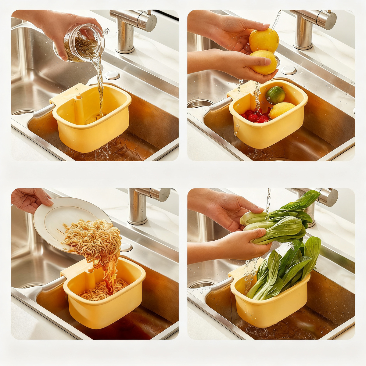 Sink strainer with pressure release