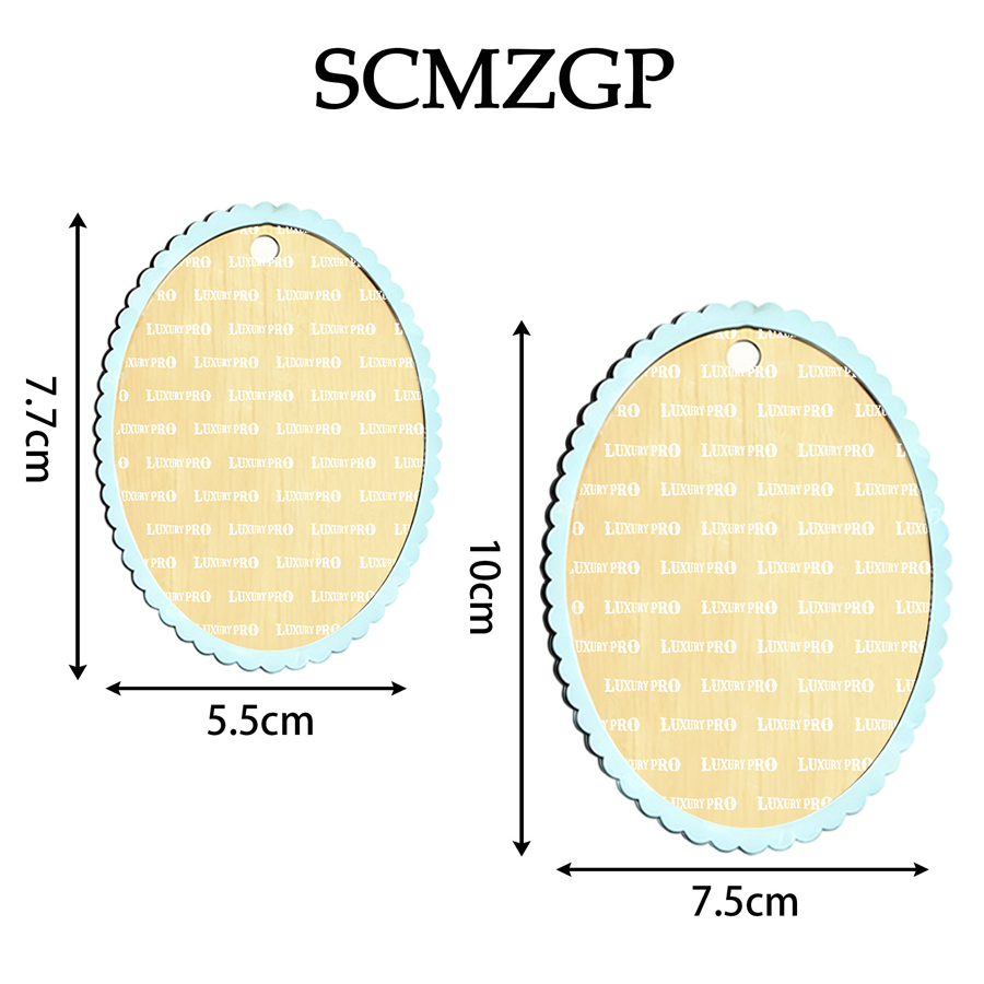 Double-layer Wooden Tag