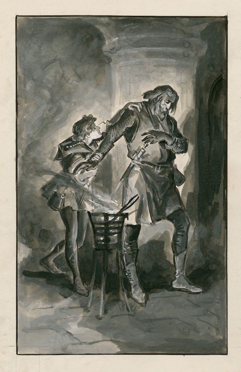 King John II 2 Silence no more Go closely in with me much danger do I undergo fo