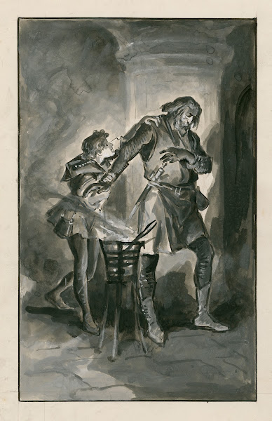 King John II 2 Silence no more Go closely in with me much danger do I undergo fo