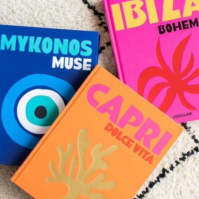 Decorative art book, modern design