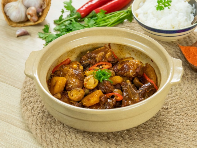 Sườn Non Kho Thơm Nấm