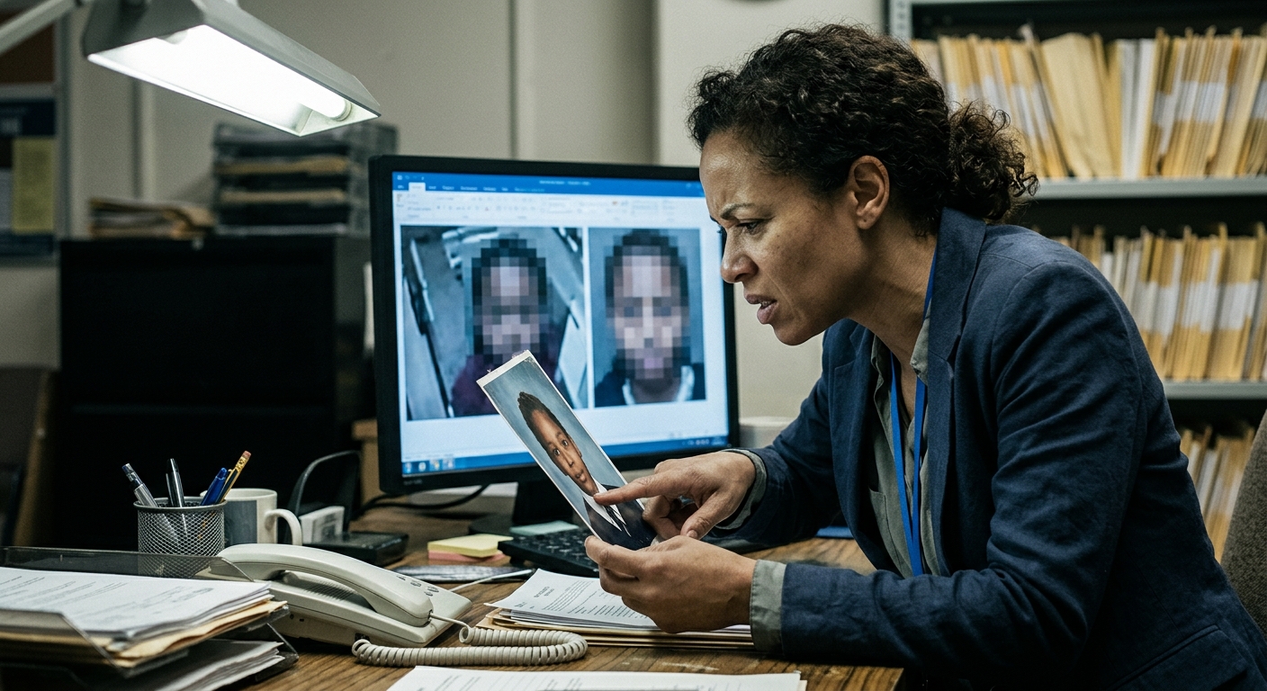 Facial comparison: 150 fake photos, 49% of schools hit