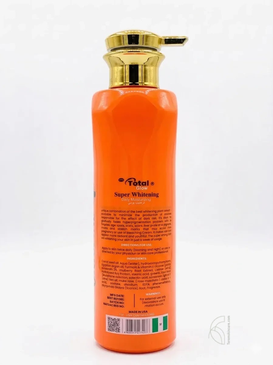 Total Glow Super Carrot & Alpha Arbutin Whitening Lotion