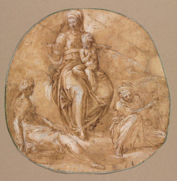 Virgin And Child With St Catherine Of Alexandria And Saint Anne C 1545