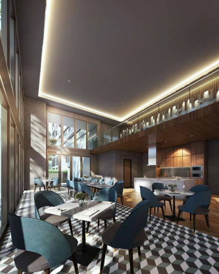 Bangsar Hill Park — cafe dining area
