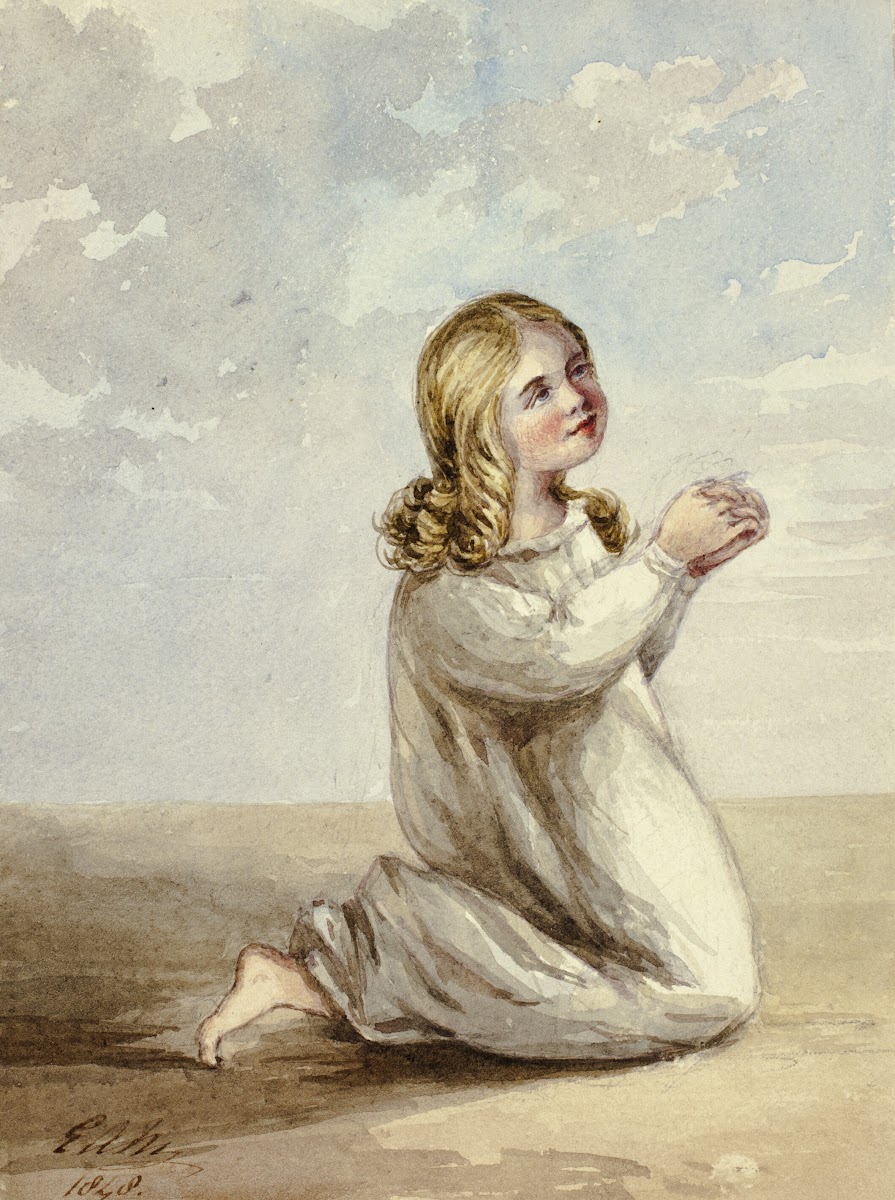 Child Praying 1848