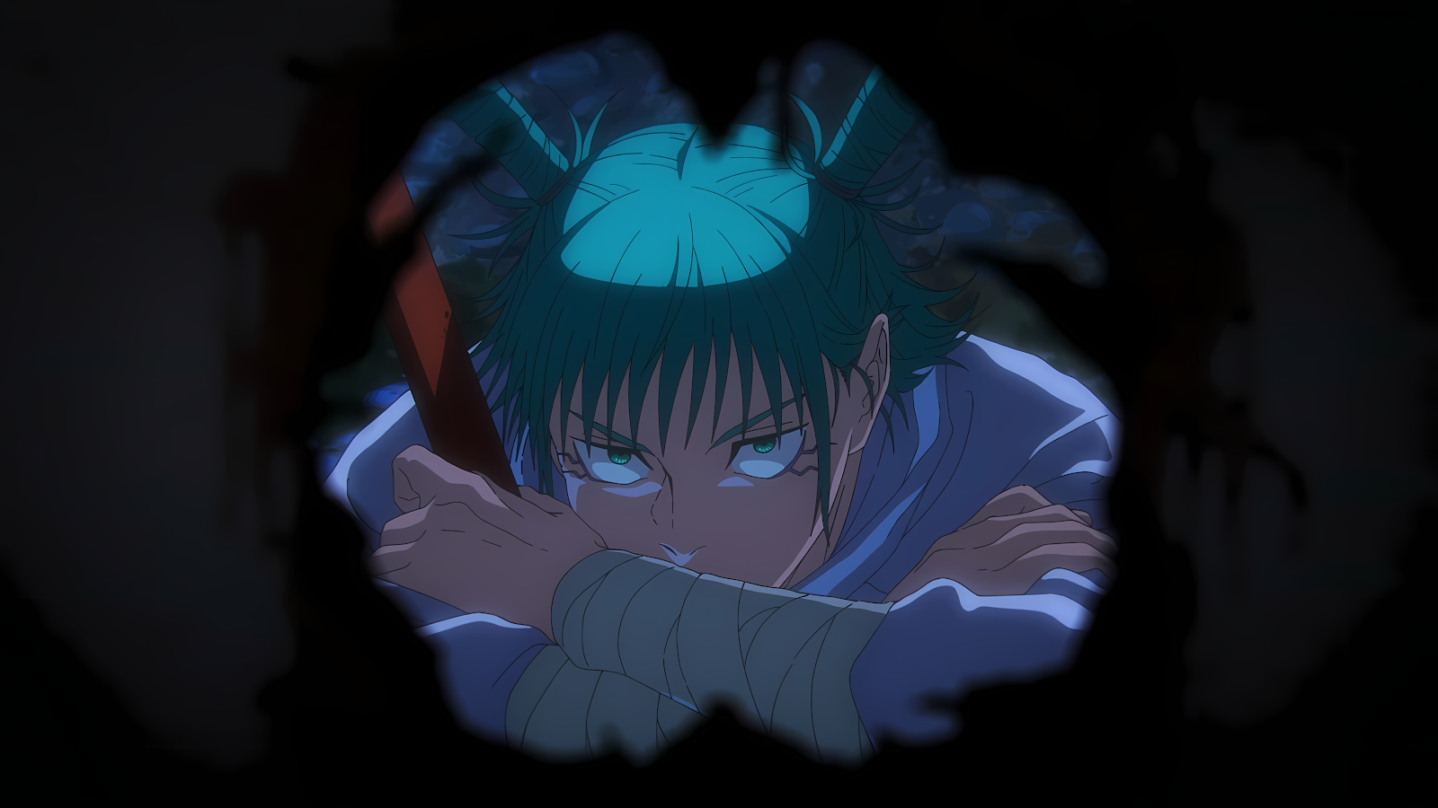 Maki Zen'in From Jujutsu Kaisen - Anime Art Style 4K Wallpaper (3840x2160)