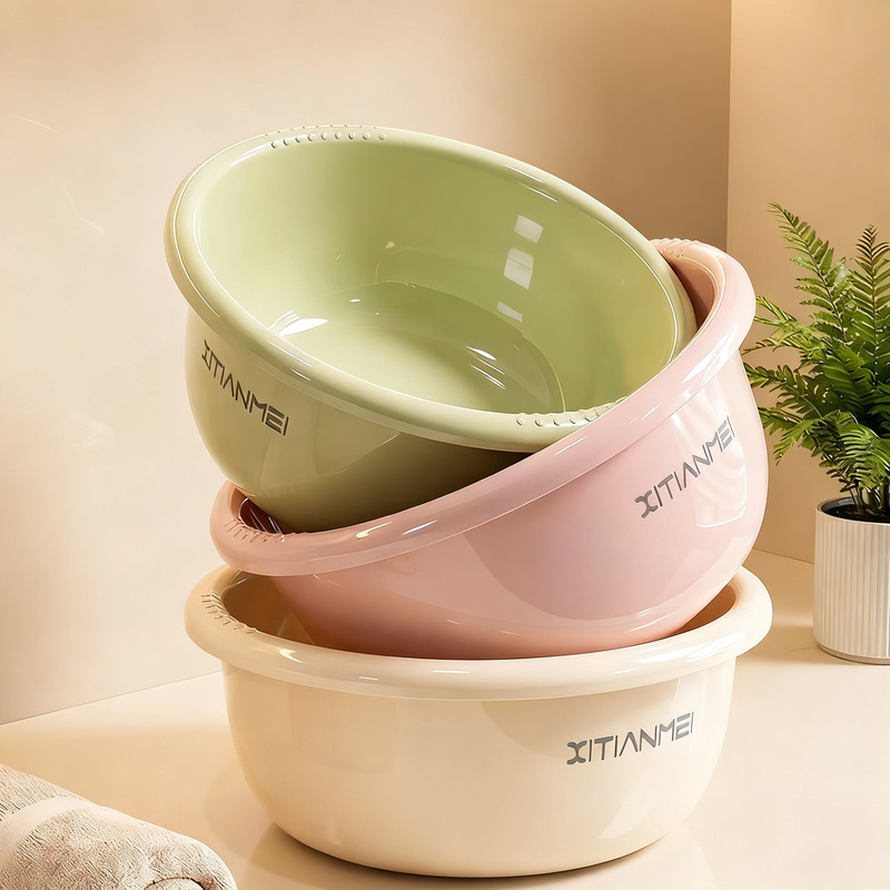 Plastic tub, sturdy, various sizes