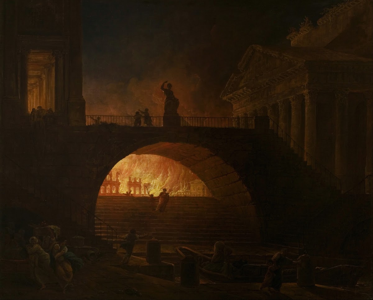 The Fire of Rome 1785