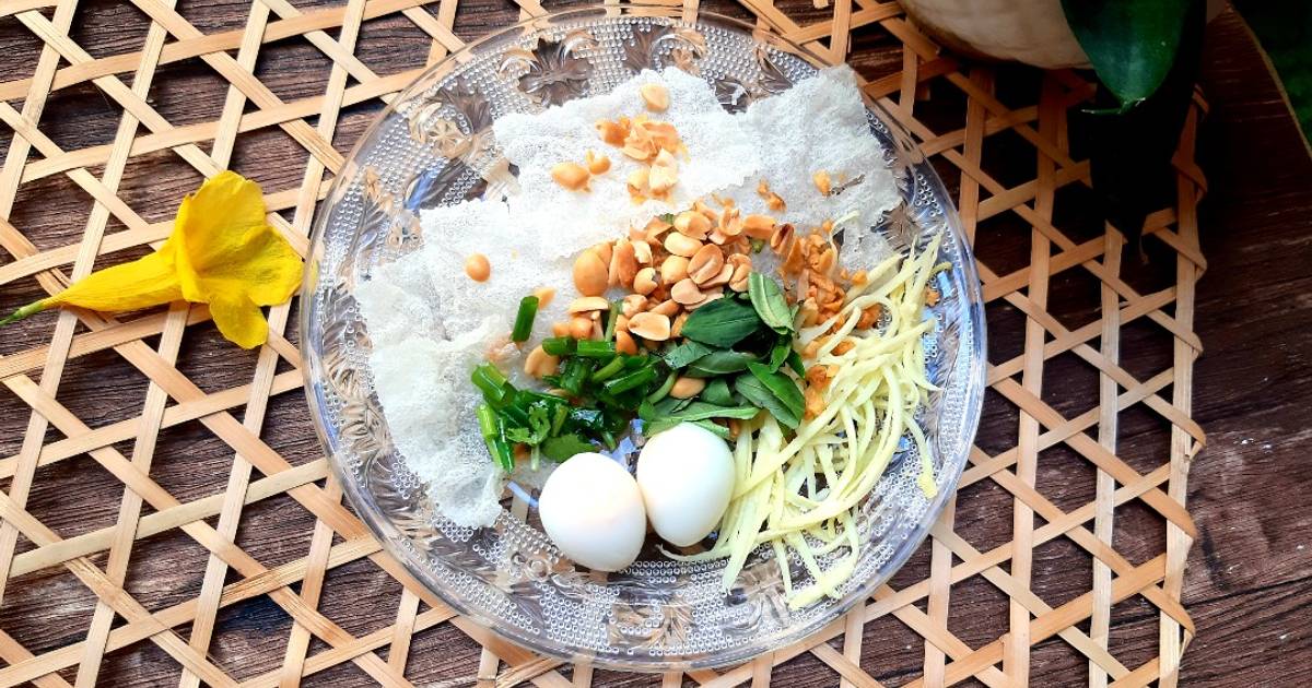 Bánh tráng trộn chiên giòn đơn giản
