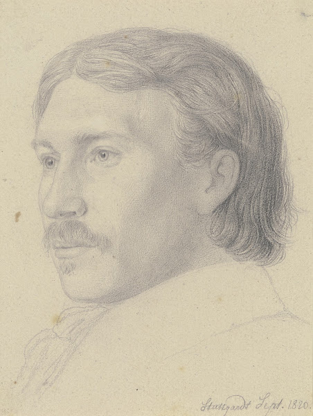 Bildnis des baltischen Malers August Pezold 1820