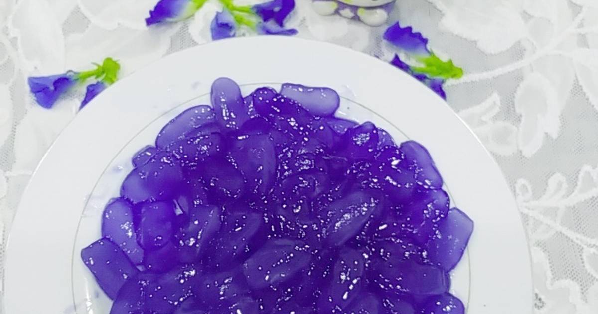 Hạt đác rim hoa đậu biếc