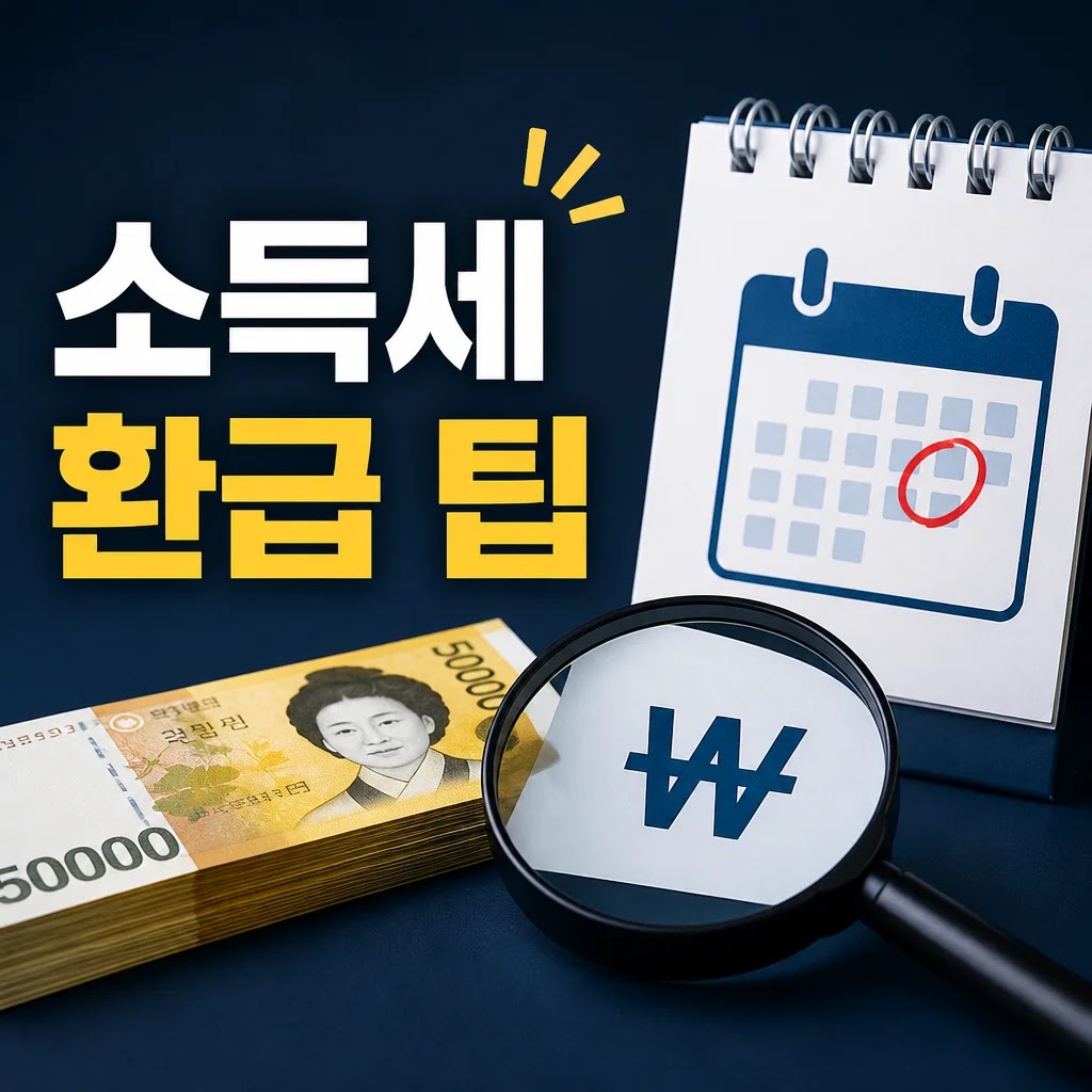 종합소득세 환급일 확인하는 5가지 방법