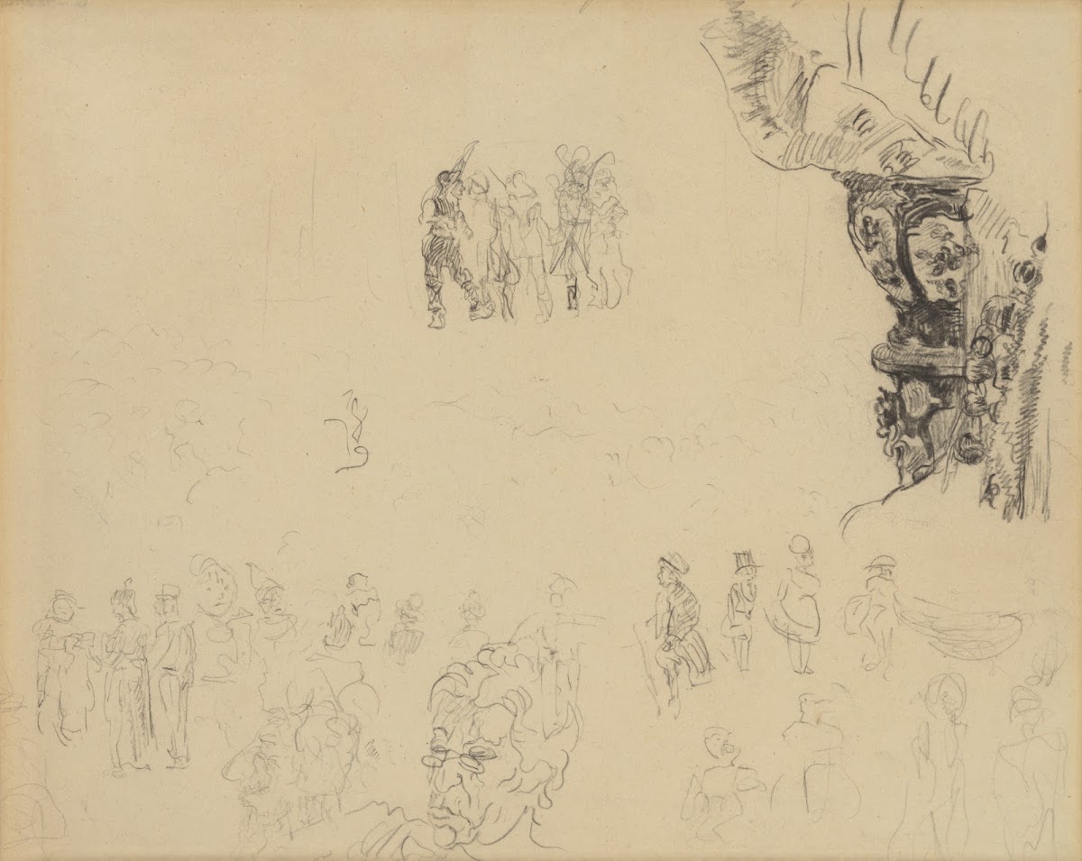 Chinese vaas en figuren from 1880 until 1885