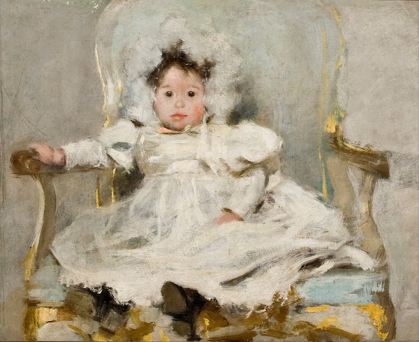Portrait of a girl in white 1902