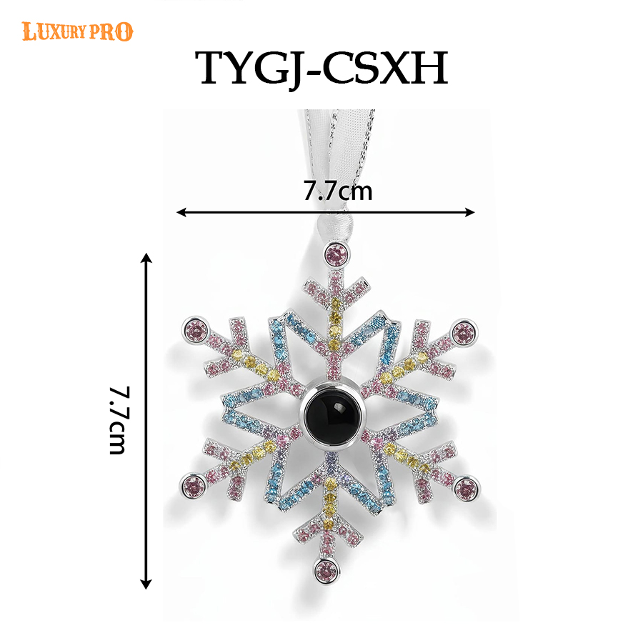 Colorful Snowflakes