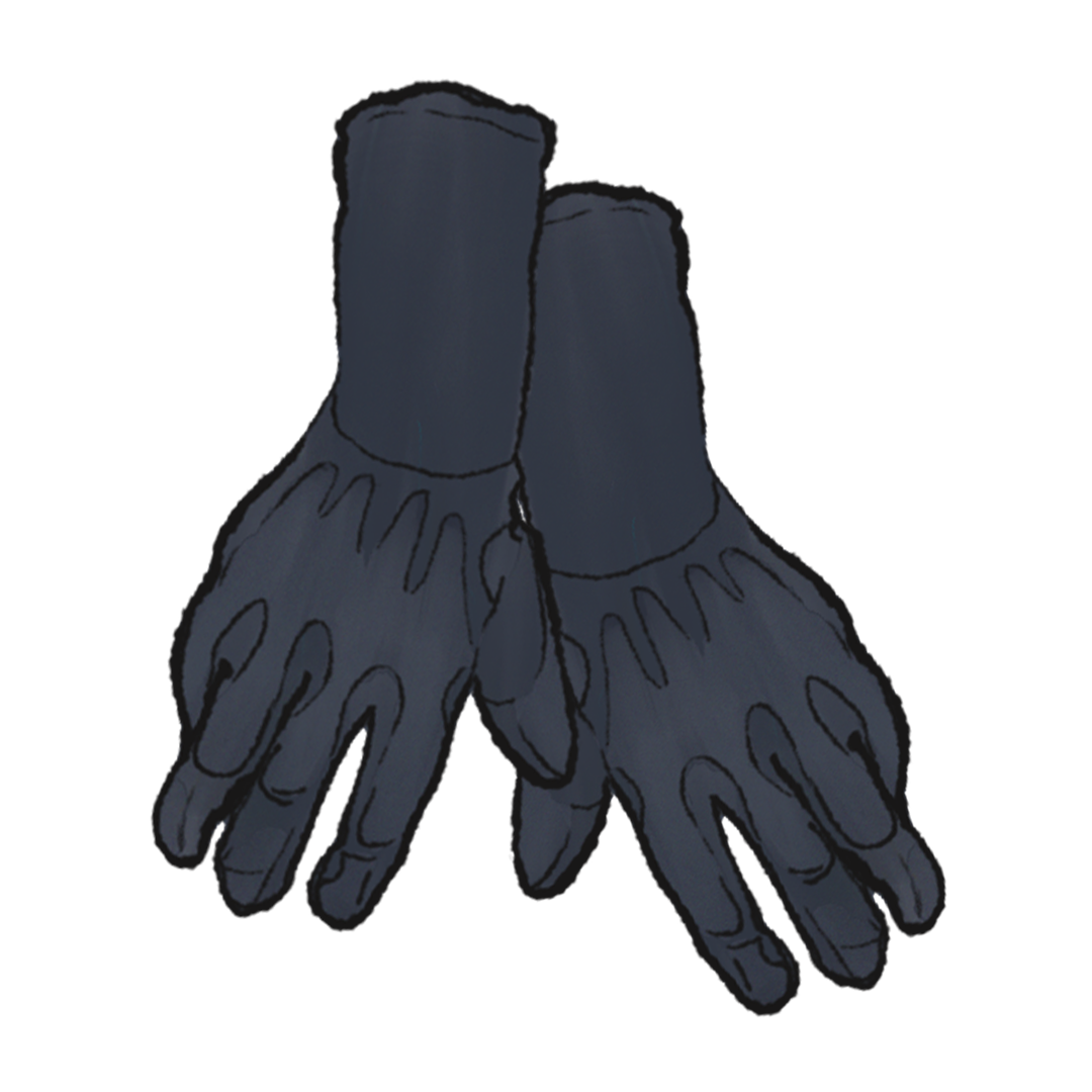 Yeezy Vintage Treated Custom Cheese Cloth Gloves product image