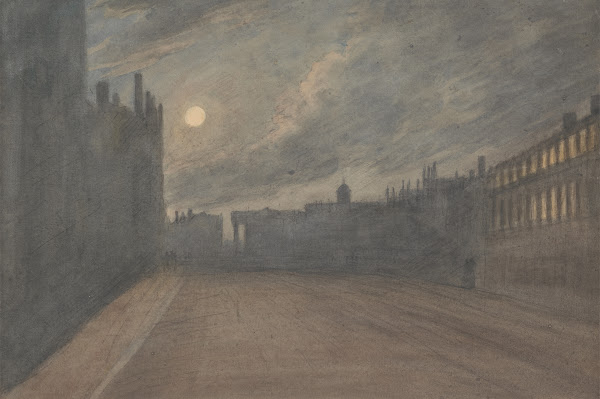 Broad Street Oxford ca 1790