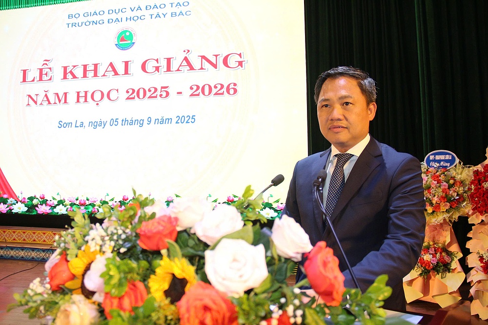 Trường Đại học Tây Bắc tổ chức lễ khai giảng Năm học 2025 - 2026