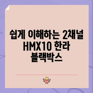 2채널 블랙박스, HMX10, 한라홀딩스, 차량 안전, 블랙박스 추천