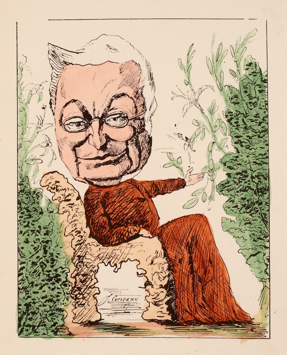 Thiers et son jardin six figures à voir 1871