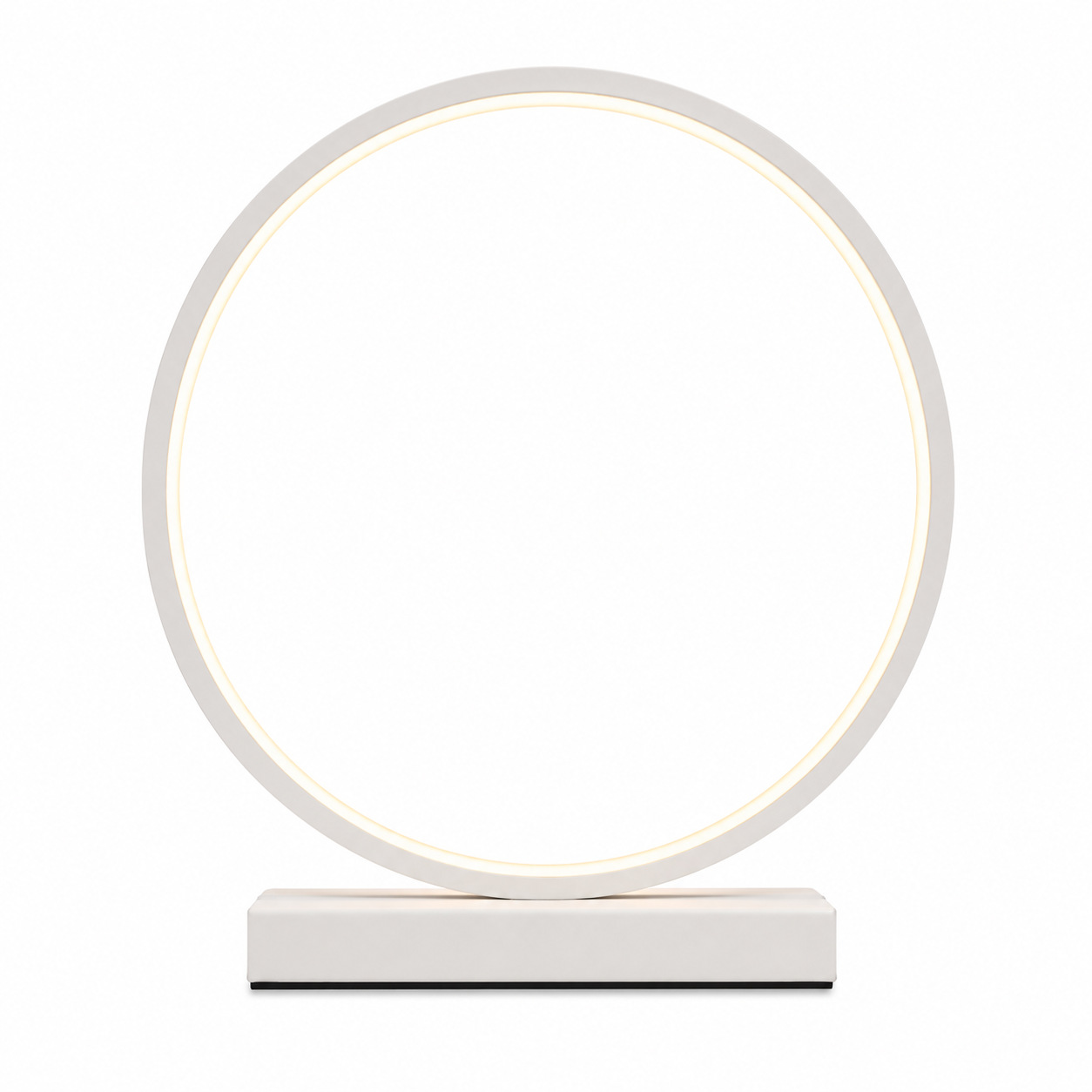 Ringlicht mit RGB-Farbwechsel, Aluminiumsockel