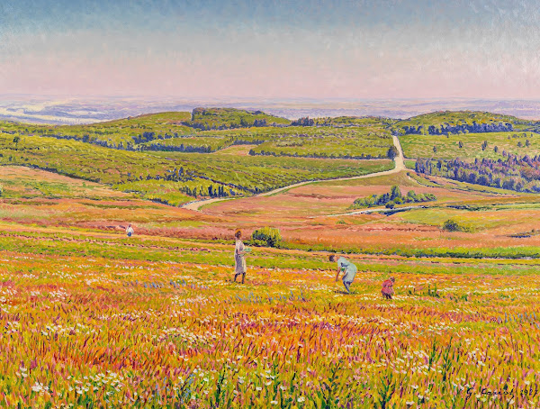 La cueillette des fleurs