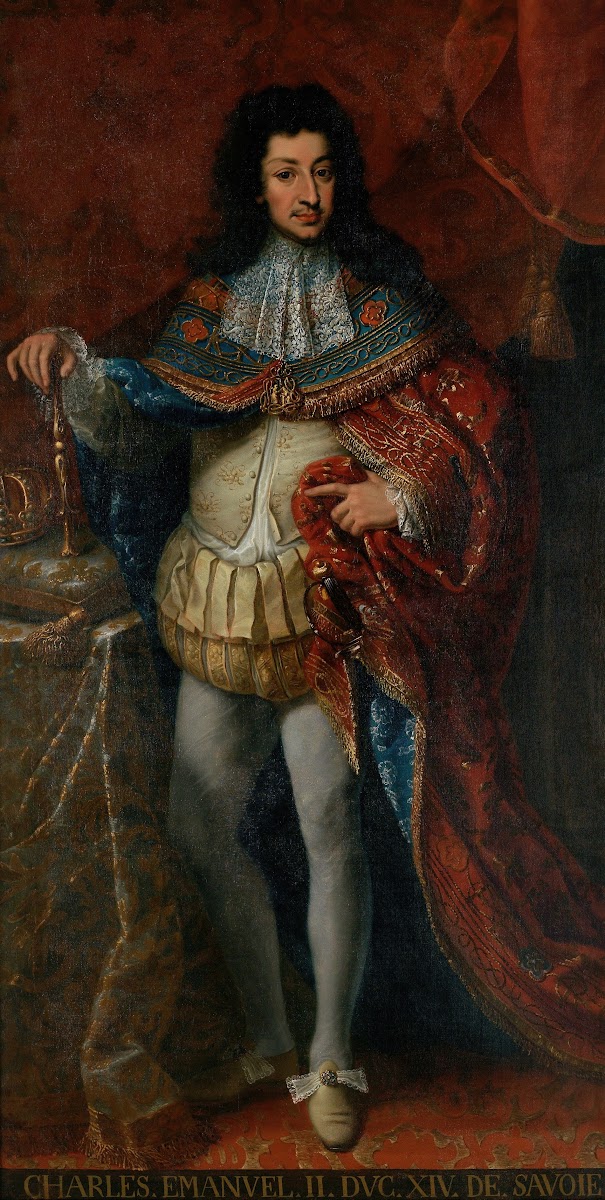 Portait of Carlo Emanuele II 18th century