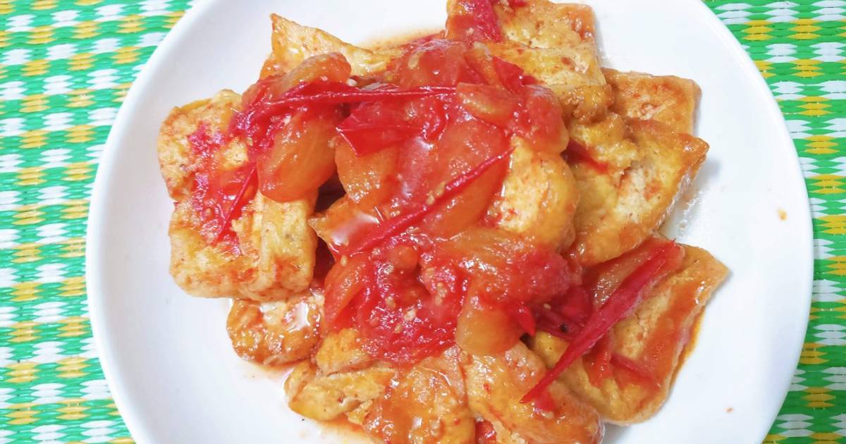 Đậu phụ sốt cà chua