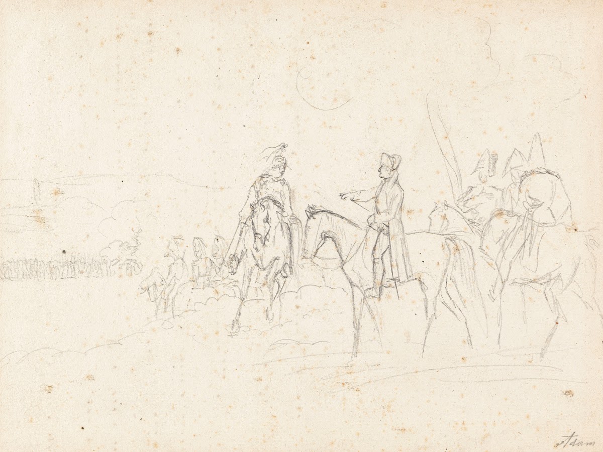 Inspektion der Kavallerie Ca 1820