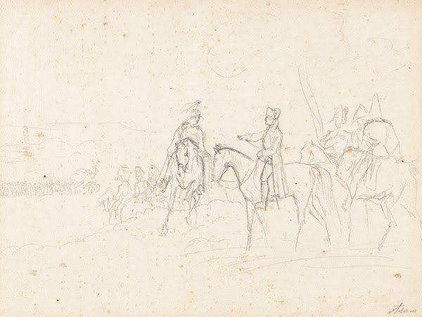 Inspektion der Kavallerie Ca 1820