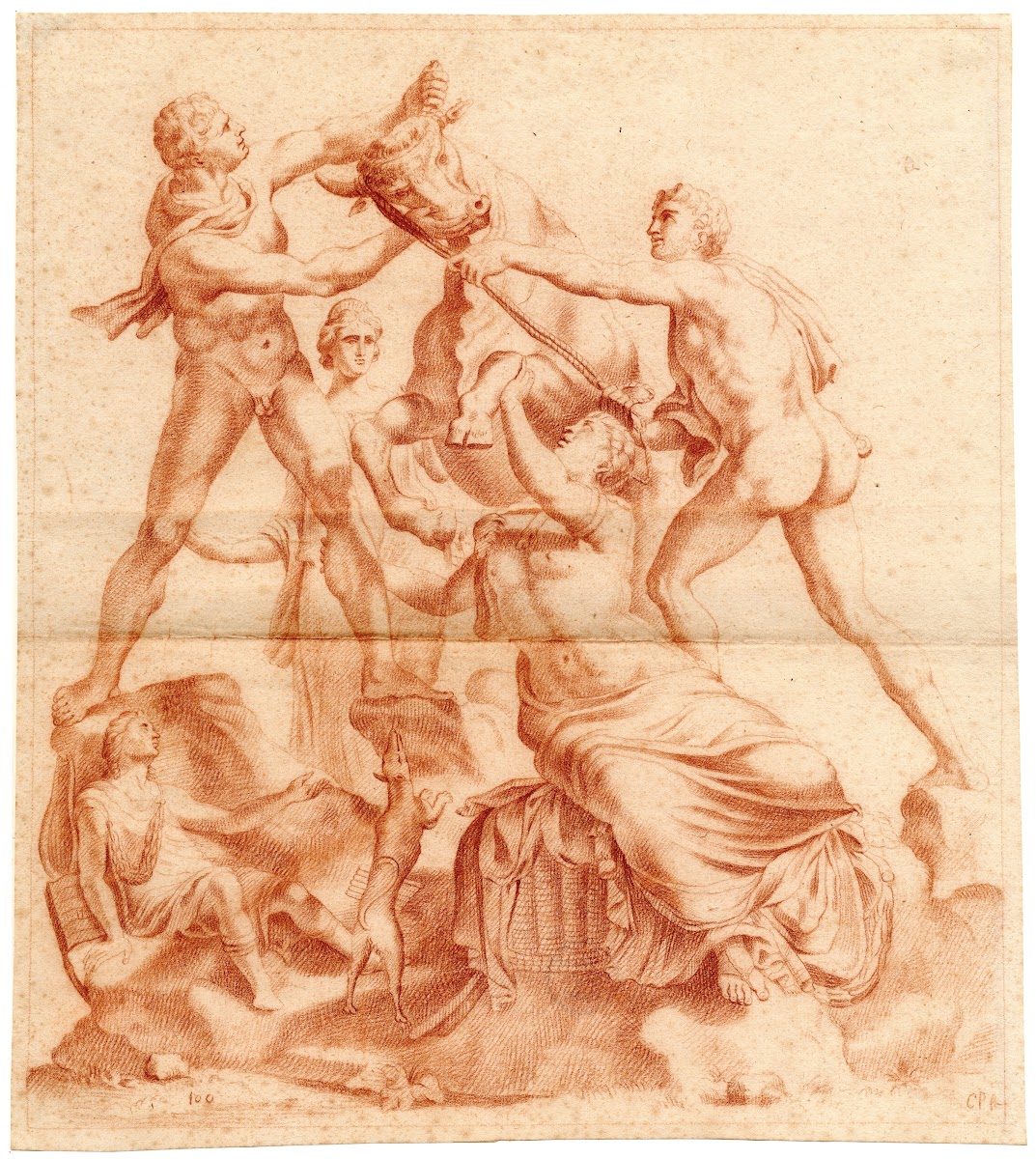 Beeld van de Farnesische stier