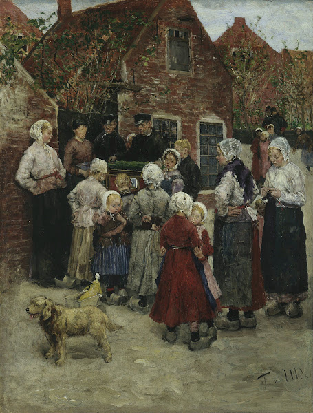 Organgrinder in Zandvoort 1883