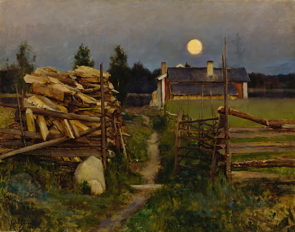 Summer Night Moon 1889