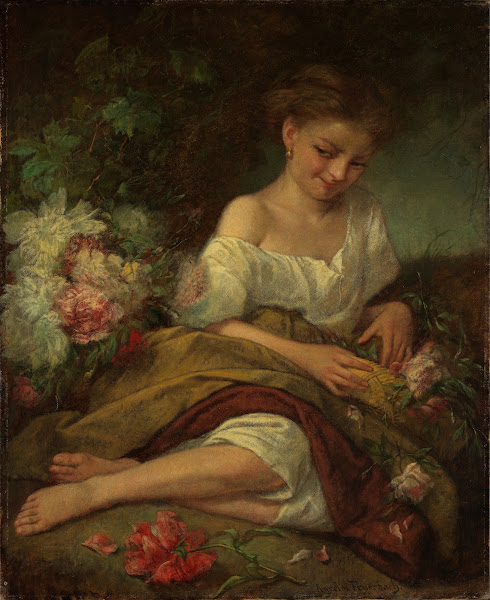 Blumenmädchen 1854