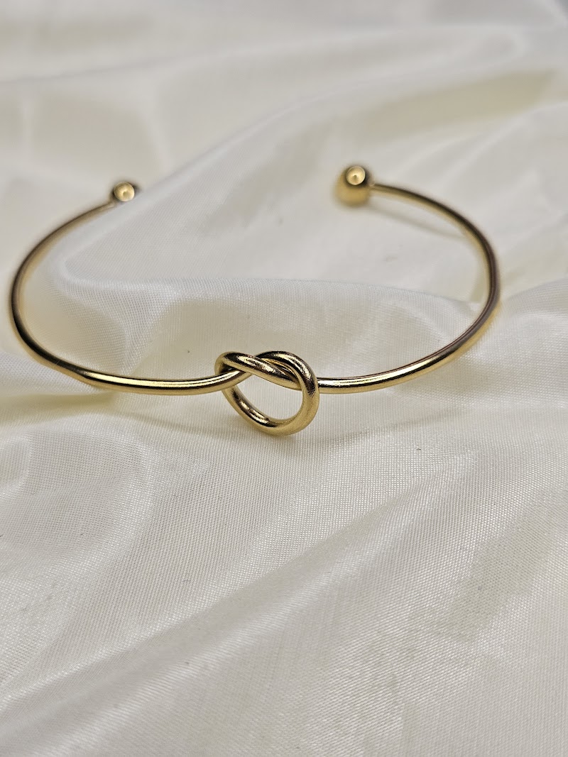 Knot Cuff Bracelet view 1